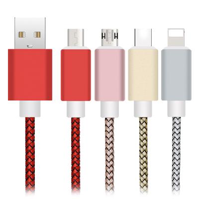 USB2.0 to micro/type-c/lightning