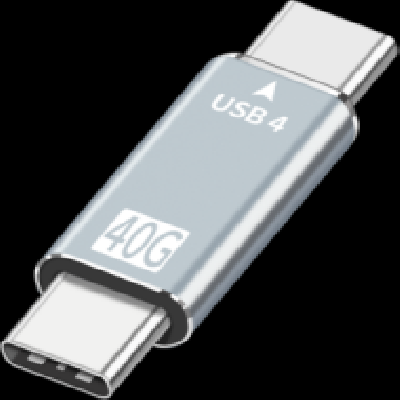 Type-C USB4.0 male to male adapter 