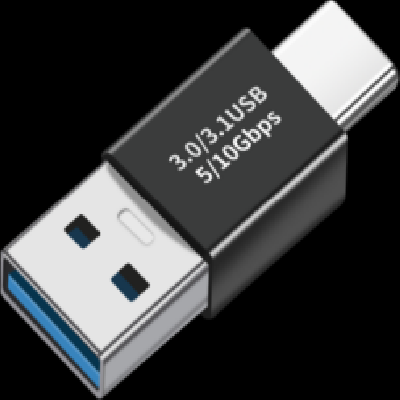 USB 3.0A male to C male adapter 