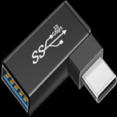 90 degree Type C male to USB3.0A female adapter 