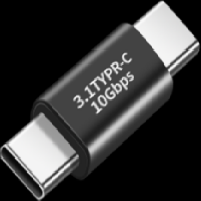 Type-C male to C male adapter 