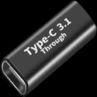 Type-C female to C female adapter