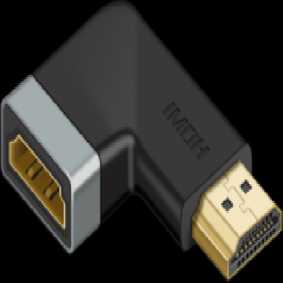 90 degree HDMI male to female 