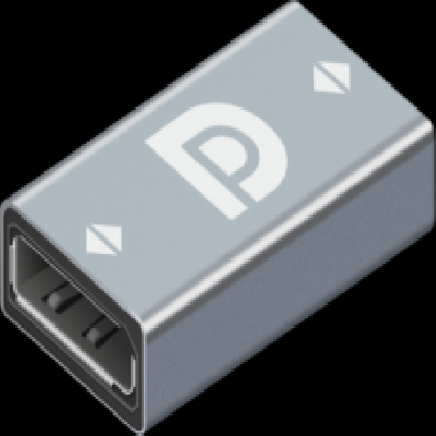 DP female to female adapter 