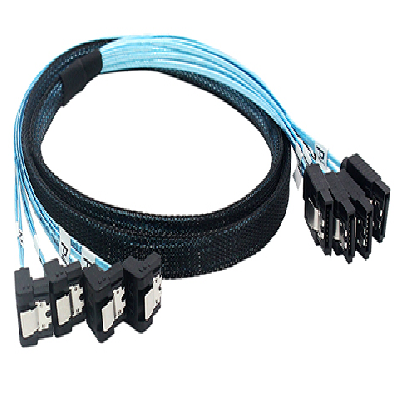 SATA 47P 90 angel going right to 47P SATA straight