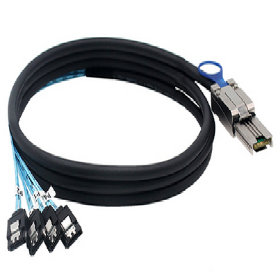 Mini SAS SFF-8088 STR to SATA 7P